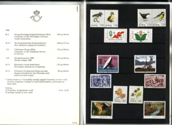 N ** - Jahreszusammenstellung 1980